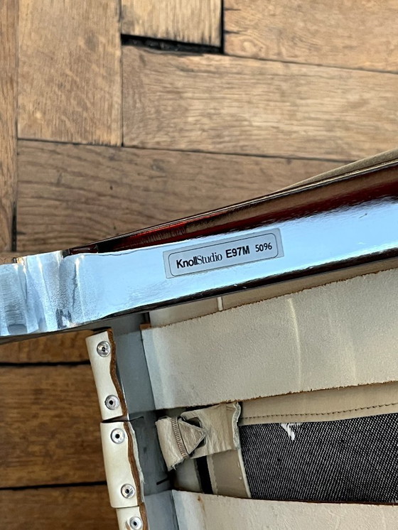 Image 1 of BARCELONA Sessel und seine Fußstütze Mies van der Rohe KNOLL