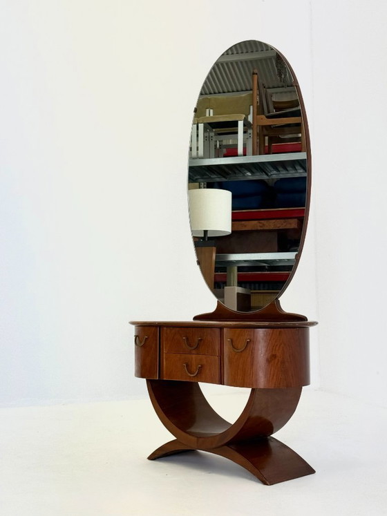 Art Deco dressing table by A A Patijn for Zijlstra Joure from the 1930s – Wood (photo 10 of 13)