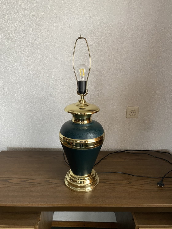 Image 1 of Vintage lamp groen