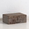 Cassa antica con patina grigia (c.1920) #76, Armadi contenitori, Legno, Grigio, Rustic (foto 22 di 22)