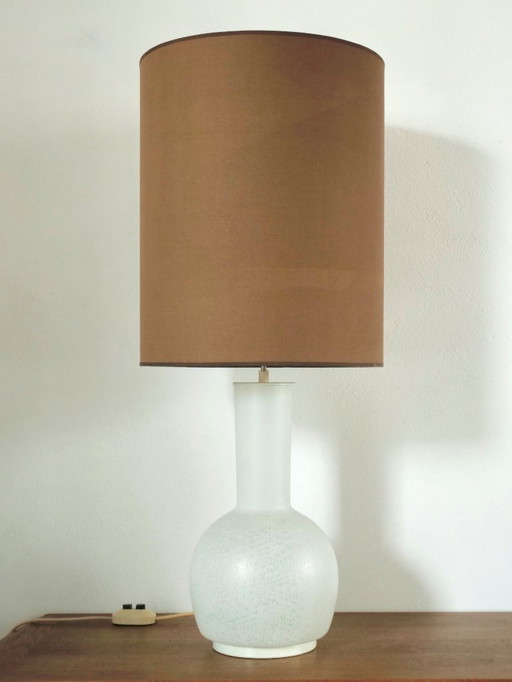 Lampada Doria Leuchten bianco opalino