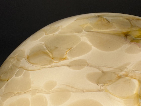 Image 1 of Marbled ceiling lamp with a warm appearance