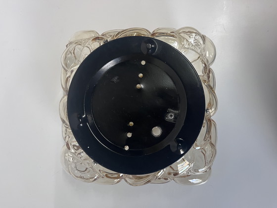 Image 1 of Vintage Helena Tynell Plafonnier/applique Amber Gold Bubbles Spécial Mid Century