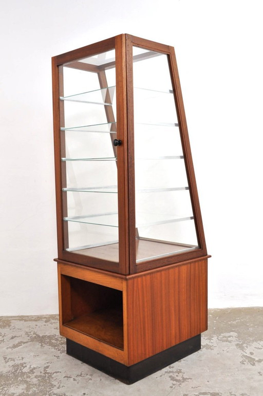 Vitrina antigua de panadería de Esmé Groningen, década de 1920. – vitrinekasten, Glass, Wood (photo 2 of 12)