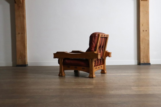 Image 1 of Hussar lounge chair by Luciano Frigerio, Italy 1970s