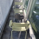 4 x Fermob Luxembourg garden chair with armrests