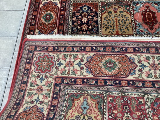 Image 1 of Vintage Moud Garden hand-knotted Persian rug Iran