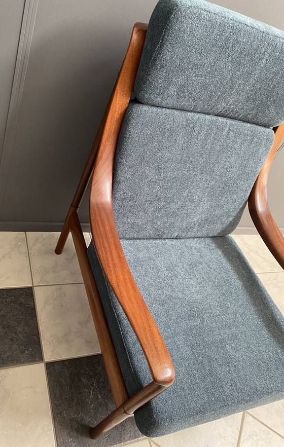 Image 1 of Highback chair by Wilhelm Knoll 1960s reupholstered