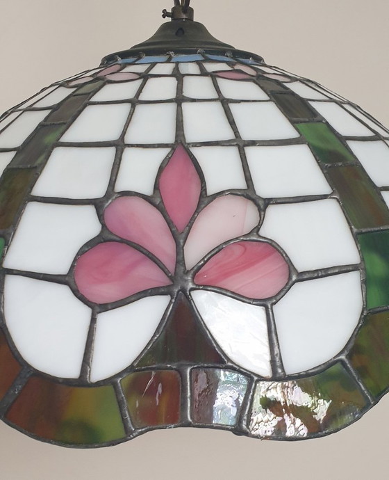 Stained Glass - Tiffany Style Lotus Flower Pendant Lamp (photo 52 of 65)