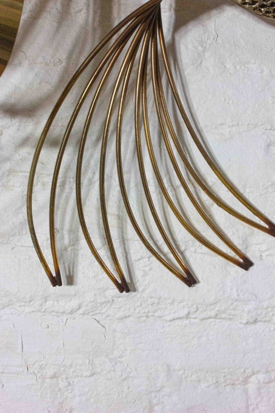 Image 1 of Peacock sculpture by C. Jere