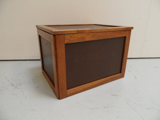 Image 1 of Vintage documenten kist
