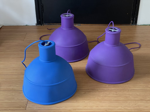 3x Muuto Unfold Pendant Lamp