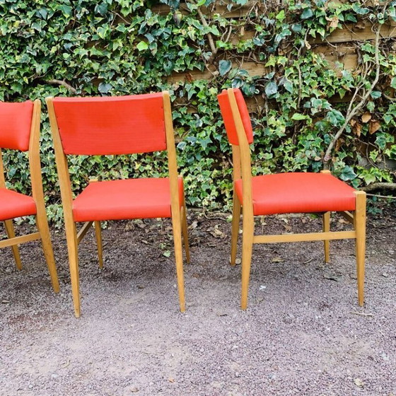 Image 1 of Set di 4 sedie vintage
