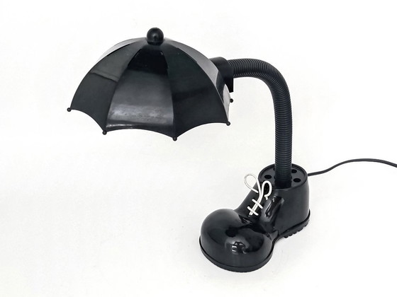 Image 1 of table lamp shoe with umbrella