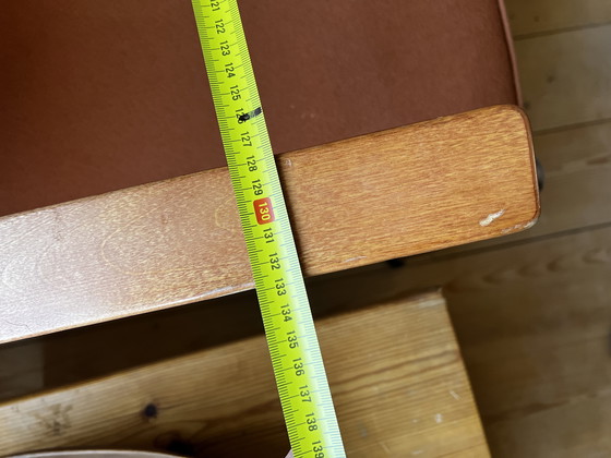 Image 1 of Oranje (eettafel) bankje