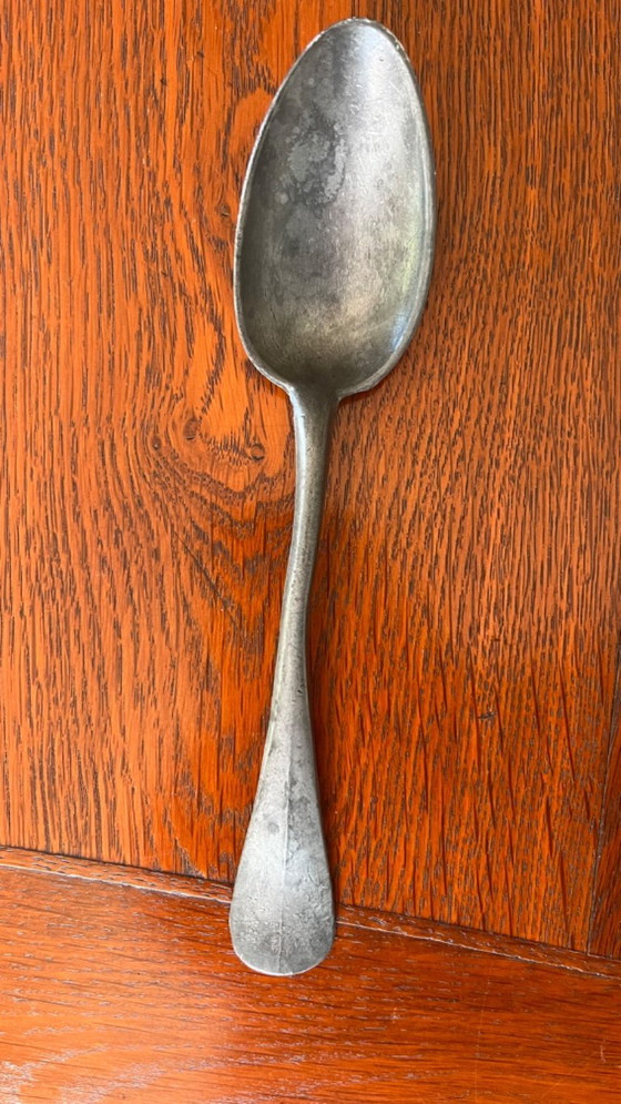 Image 1 of Ensemble en étain (avec marquages)