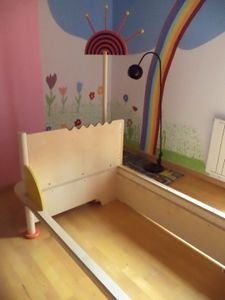 Image 1 of Letto per bambini / ragazzi con letto per ospiti secondo il design HABA Simsala