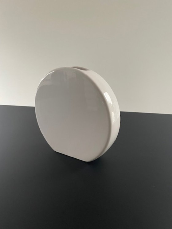 Image 1 of Vintage disc vase in postmodern design