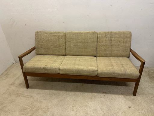 Cado Ole Wanscher Canapé 3 places Sénateur