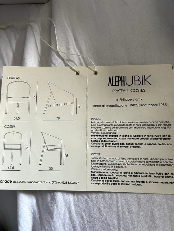 Image 1 of 6x Philippe Starck Costes Stuhl