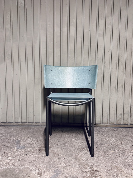 Image 1 of Philippe Starck - XO - 1988 - Lila Hunter Stoel van glasvezel