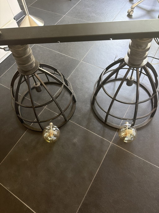 2 Lampade industriali in zeer goede staat