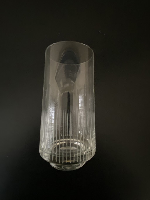 5 retro long drink glasses