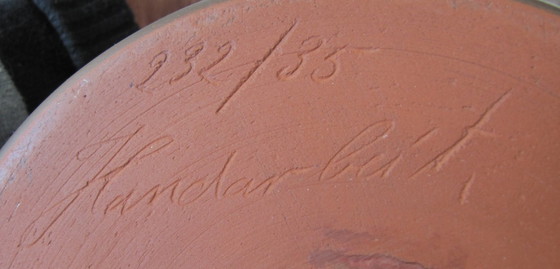 Image 1 of Vase Sawa Keramik Sgraffito-Decor H.M. Muller 1950s