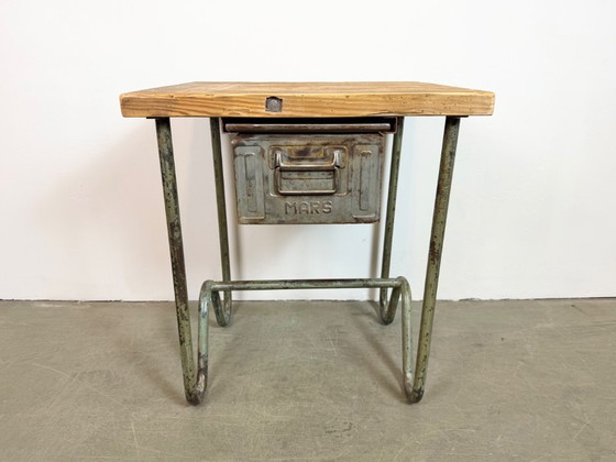 Image 1 of Vintage Industrial Worktable, 1960s