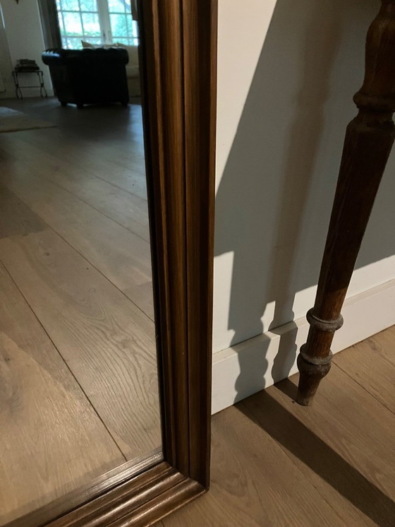 Image 1 of Miroir vintage en teck