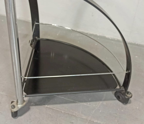 Image 1 of Postmodern side table trolley 