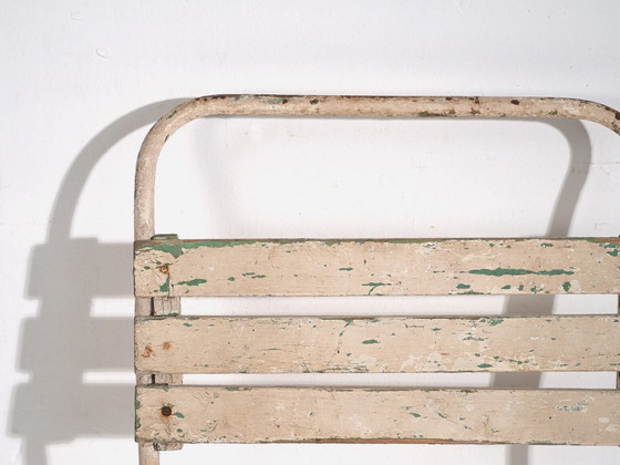 Antique white garden chairs (c.1920). Set of 2 pieces #35 – Iron (photo 39 of 40)