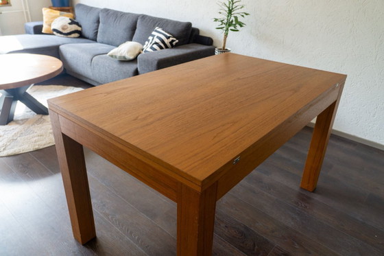 Image 1 of Teak-Esstisch mit Ausziehplatte