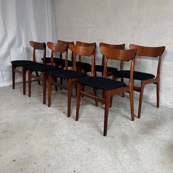 8x Sedie da pranzo in teak di Schiønning & Elgaard – Wood (photo 3 of 11)