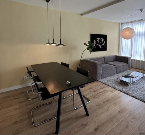 Table en chêne noir WOOOD 220 x 90 cm