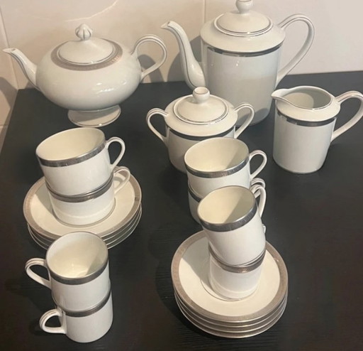 Bernardaud Tea and Coffee Set - 20 Pieces