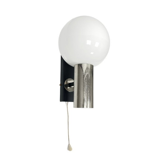 AKA Leuchten Wall Lamp, 1970s, Space Age Chrome Sphere, Mid-Century Vintage, East German (GDR), E14 Wall Light (photo 7 of 9)
