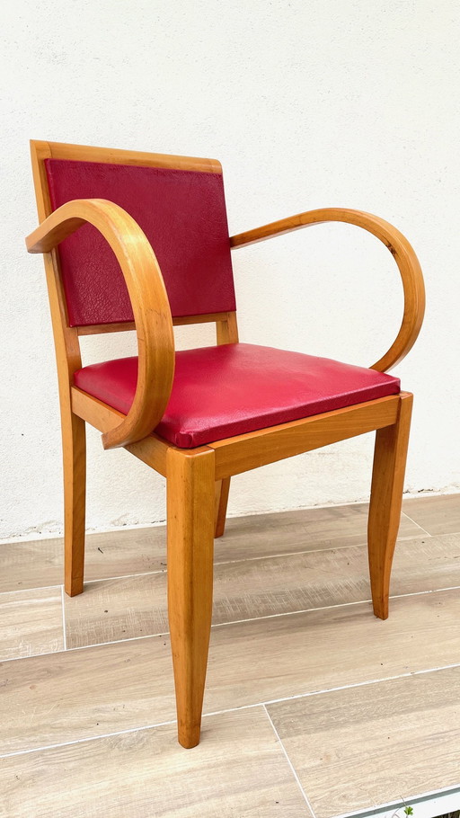 Brug fauteuil Ontwerp Frankrijk 1960