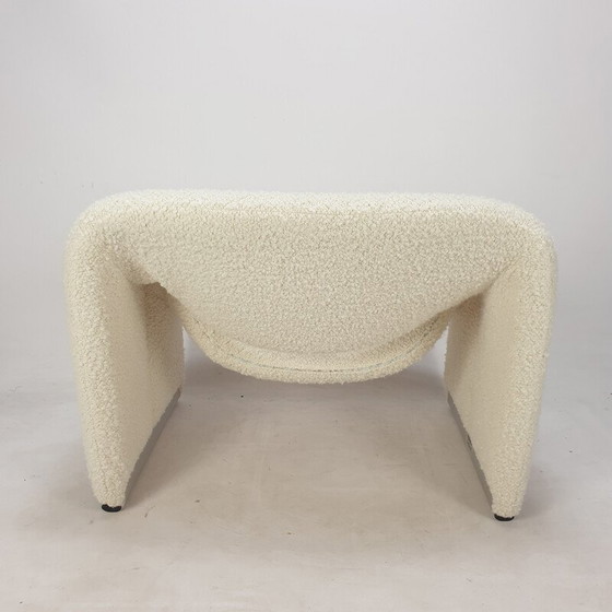 Image 1 of Fauteuil vintage Groovy F598 en laine par Pierre Paulin pour Artifort, années 1980