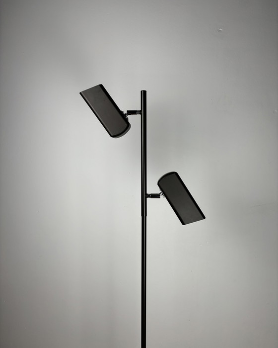 Image 1 of Vintage Floor Lamp OMI design Brutalist 1970s Space Age Industrial design Mid Century 70s Minimalism Germany