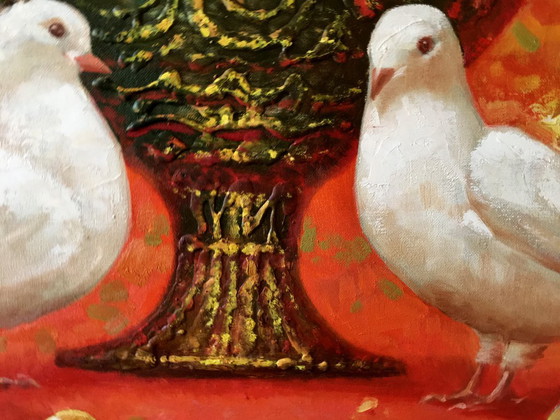 Originales Ölgemälde „Schale der Liebe“ – Gemälde & Zeichnungen, Canvas (photo 8 of 13)