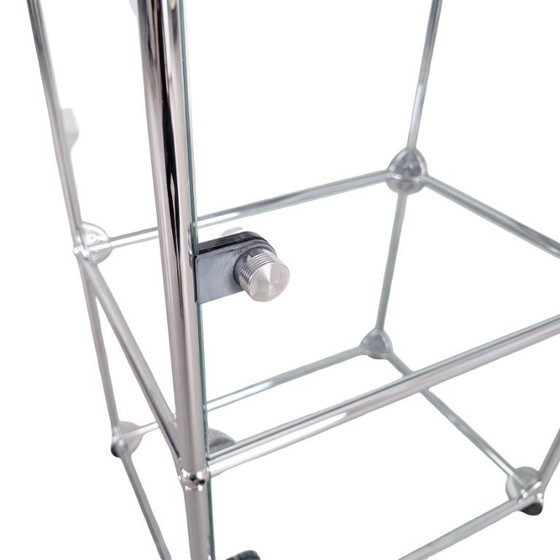 Image 1 of USM Haller HiFi ladekast, Fritz Haller metalen platenkast