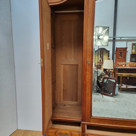 Image 1 of Vintage Antique wardrobe closet detachable wardrobe