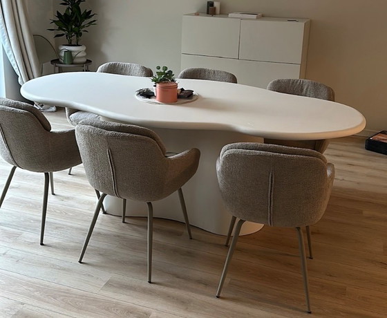 Image 1 of Bio-Tisch, weiß, 220 cm, „Jessie“