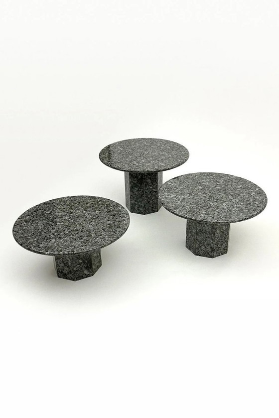 Image 1 of 💎 Elemento arquitectónico: Exclusivas mesas auxiliares/de centro de mármol de Labrador