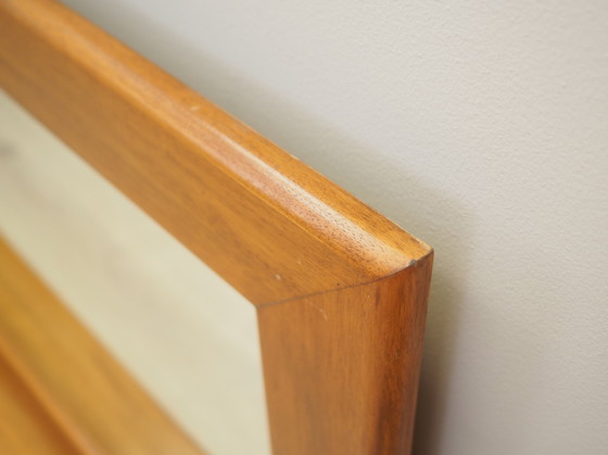 Image 1 of Mirror in Mahogany Frame, Italian Design, 1970s, Production: Italy