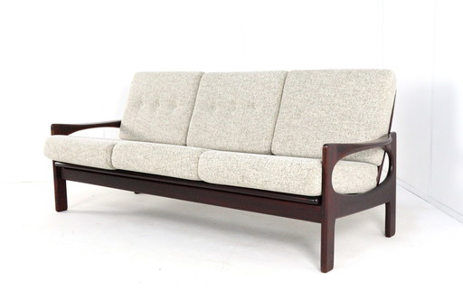 3 seater sofa vintage reupholstered