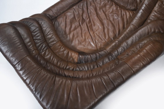 Image 1 of Perfekt patiniertes Sofa DS-1025 Terrazza Landscape von Ubald Klug - De Sede Swiss