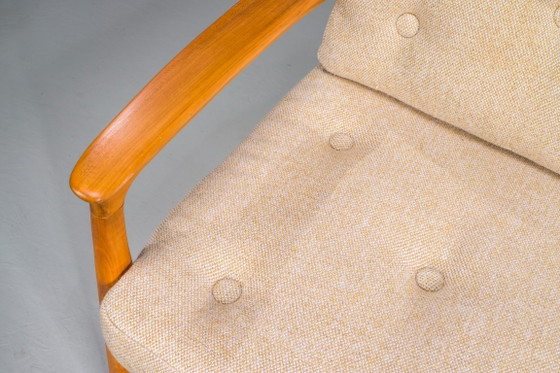 Image 1 of Bank en stoelen van Eugen Schmidt voor Soloform, jaren 60, set van 3.