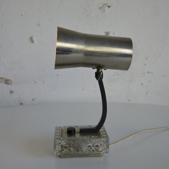 Image 1 of 2x post modern bedside lights